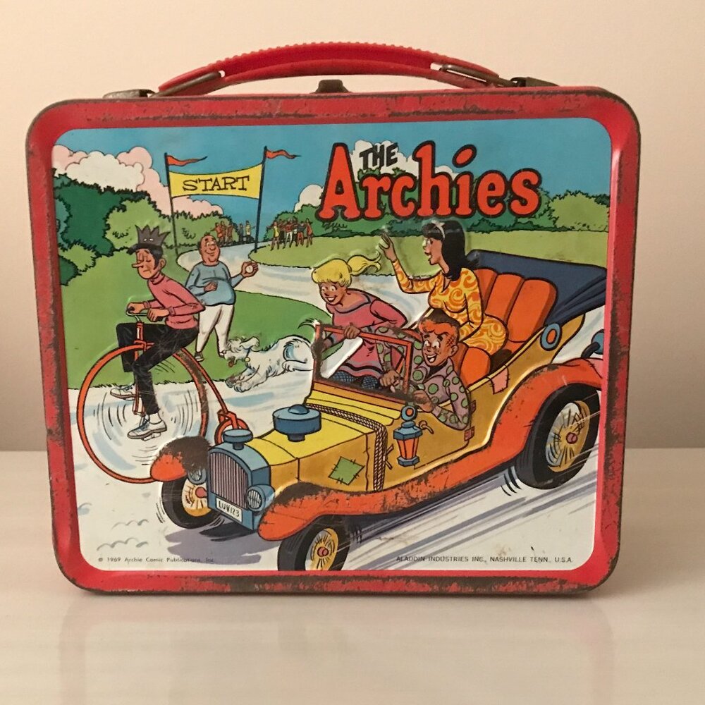 🎸 Vintage 1969 The Archies Metal Lunchbox by Aladdin